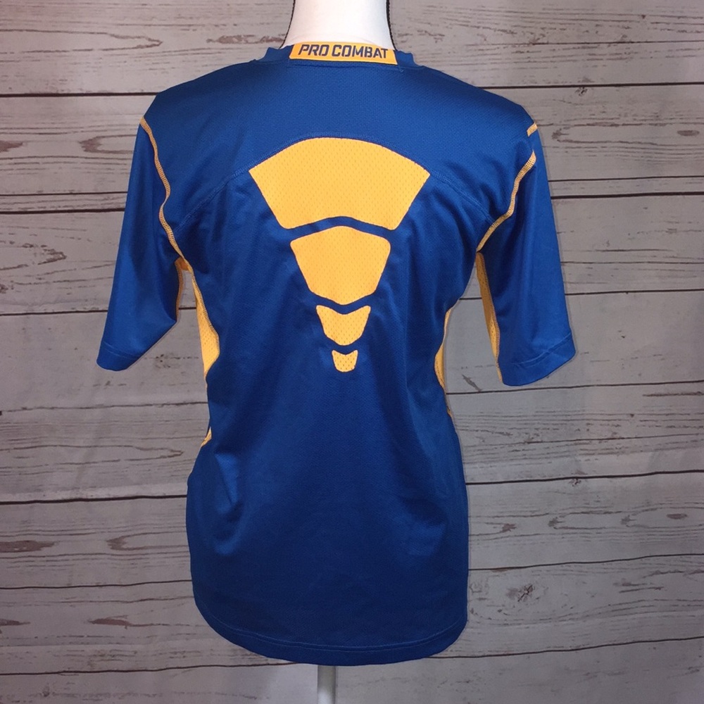 SOLD ON EBAY Nike DRI FIT pro combat multi sport rash guard compression shirt - Picture 5 of 8
